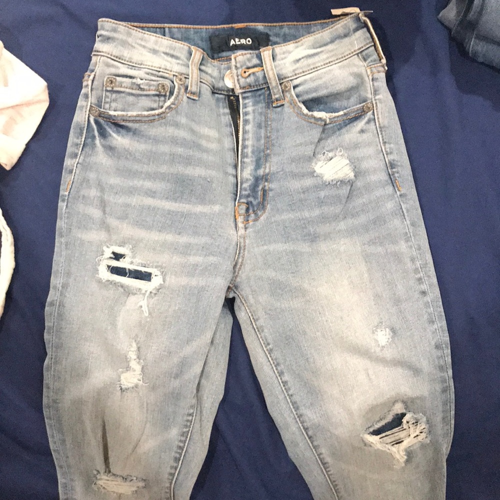 Aero 000R high rise ankle jegging